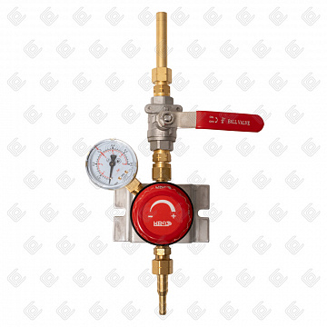 Пост газовый (точка отбора) UNISET PROPANE (пропан), KRASS