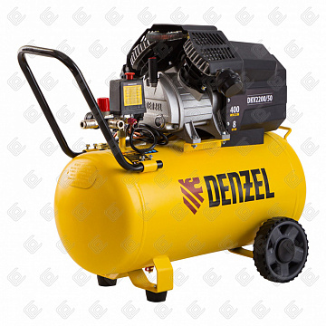 Компрессор поршневой DKV2200/50 Х-PRO, масл. (220 В, 50 л), DENZEL