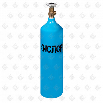 Баллон кислородный  5 -150У (новый, 5 л, пустой, ф 133 мм, ВК), РИФ