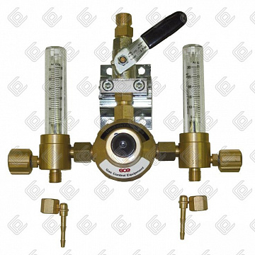 Одиночый блок Uniset Flow Азот/Водород, Аргон/Водород, 0768260 GCE (-/30 л/мин; вх. G3/8", вых. G3/8")