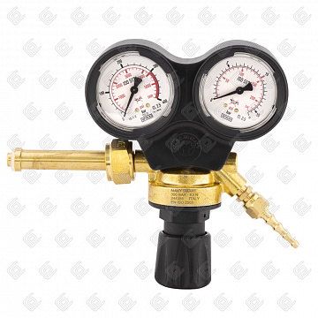 Редуктор защитные газы Oxyturbo MAXY SMART (аргон/CO2/гелий/воздух, 300/10 бар)