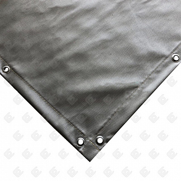 Сварочная штора Weldtex SiO2 (2250х3000 мм, +1100 C, серая)
