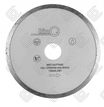 Круг отрезной алмазный 200x5x2,2x32/25,4 плитка, RinG