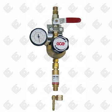 Одиночый блок Uniset+FBA Кислород, 0768108 GCE (-/10 бар; вх. G3/8", вых. G3/8")