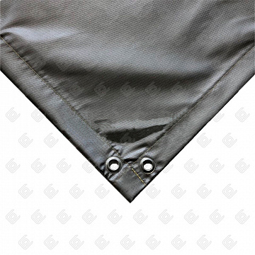 Сварочная штора Weldtex E (2000х2000 мм, +600 C, серая)