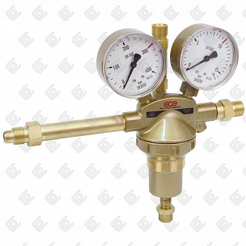 Редуктор рамповый MFR Пропан, 0781471 GCE (30/4 бар вх. G3/8"LH нар., вых. G3/8" LH нар.,30 м3/час)