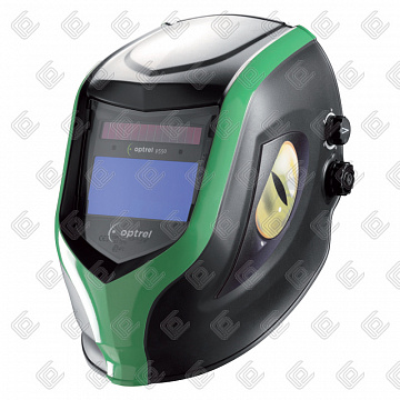 Маска сварщика OPTREL p550 Reptile (4/9-13 DIN), реж."шлифовка"