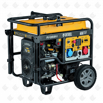 Электрогенератор DENZEL PS-120EAD-3 (220/380 В, бензин)