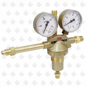 Редуктор рамповый MFR Инертные газы, 0781463 GCE (300/20 бар вх. G3/8"LH нар, вых. G3/8" нар. ,60 м3/час)