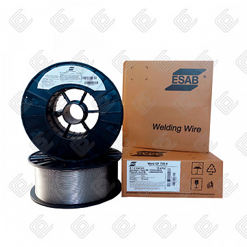 Проволока полирован. ESAB Weld CF 70S-6 ф 1,2 мм (кассета 18 кг)