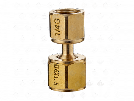 Переходник 1/4 (внут)-М16×1.5 (внут) IZT5682, СВАРОГ