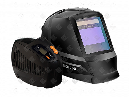 Маска с турбоблоком СИЗОД TECH C50I + VENTO, СВАРОГ