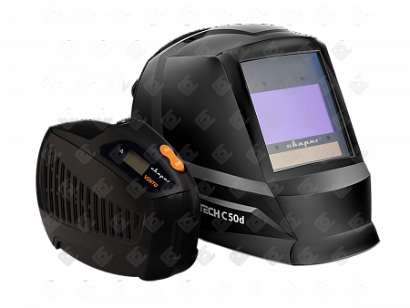 Маска с турбоблоком СИЗОД TECH C50d + VENTO, СВАРОГ