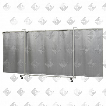 Защитный экран Robusto Triptych XL шириной 435см (передвижной со шторами Atlas до 550°С)