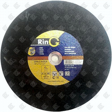 Круг отрезной 41 14А 350х3,5х25.4, RinG