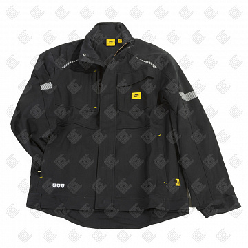 Куртка сварщика ESAB MW2000 FR (чёрная, р. 2XL, рост 180-188 см)