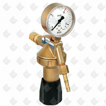 Одиночый блок Dinline Аргон/Водород, 0783081 GCE (-/32 л/мин; вх. G3/8"LH, вых. G3/8"LH)