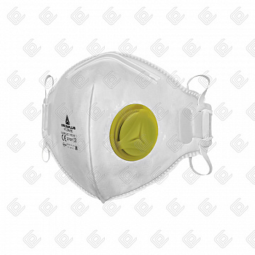 Респиратор M1200VB складной двухпанельный (FFP2 NR D, уп. 10 шт.), DELTA PLUS