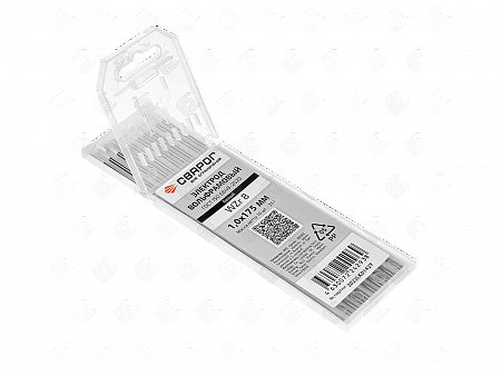 Вольфрамовый электрод WZr 8 Ø1.0×175, СВАРОГ