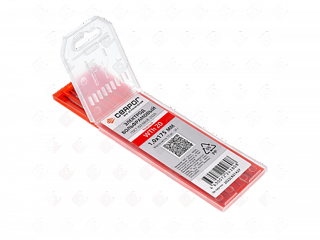 Вольфрамовый электрод WTh 20 Ø1.0×175, СВАРОГ