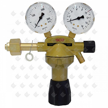Редуктор газовый DIN-Control HYDROGEN, 0783592 GCE (гелий, аргон, азот, 200/30 бар, вх. G3/4", вых. G1/4"; 100м3/ч)