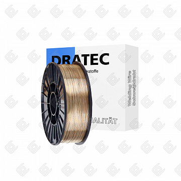 Проволока DRATEC DT- G3Si1 CuZn ф 0,8 мм (кассета 5 кг)