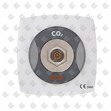 Медицинская розетка TU DIN CO2 (одиночная, встроенная), GCE