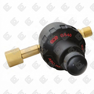 Экономайзер газа GS40F AR/CO2, F21310009 GCE (углекислый газ, аргон, вх./вых. G3/8", фиксированный расход газа)