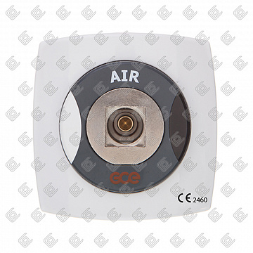 Медицинская розетка TU DIN AIR (одиночная, встроенная), GCE