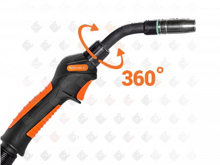 Сварочная горелка MIG TECH MS 25 RH , 5М, ICT2795-SK001, СВАРОГ