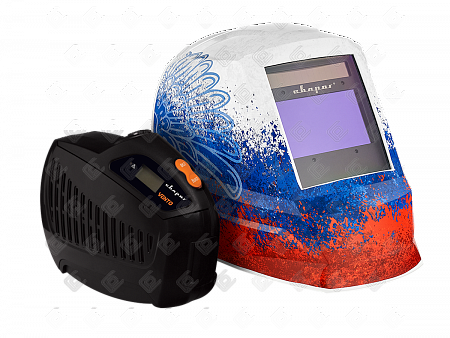Маска с турбоблоком TECH C50I ПАТРИОТ + VENTO, СВАРОГ