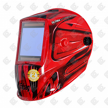 Маска сварщика FUBAG ULTIMA Panoramic Red (5-8/9-13 DIN)