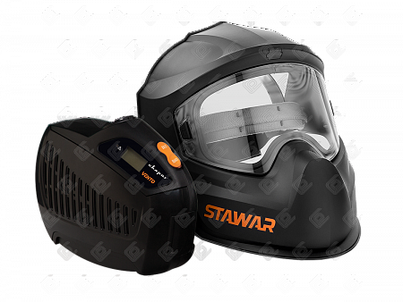 Маска с турбоблоком СИЗОД STAWAR + VENTO, СВАРОГ